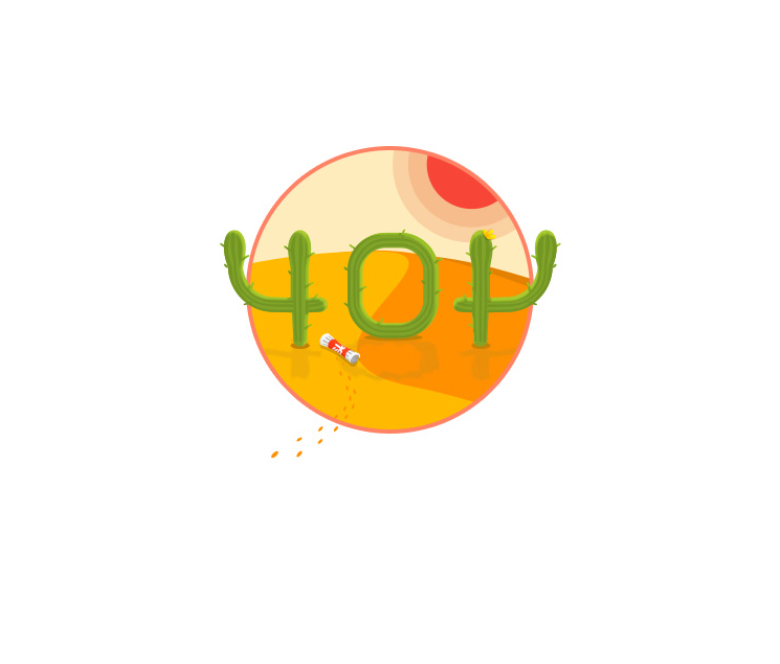 一款非常不错的最新网站维护更新404单页HTML语言分享